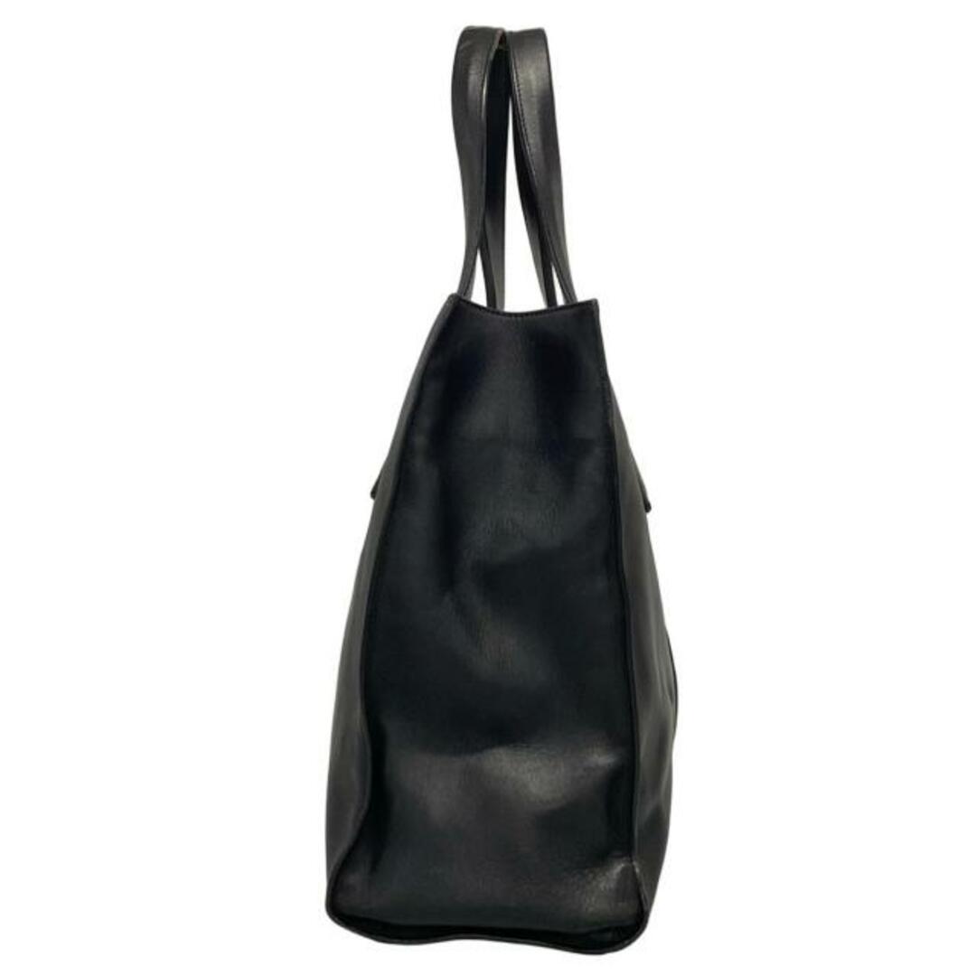 TOD'S - TOD'S(トッズ) トートバッグ ダブルストライプ 黒 TOD'S - TOD'S(トッズ) トートバッグ ダブルストライプ 黒