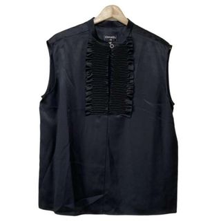 CHANEL - CHANEL(シャネル) ノースリーブカットソー サイズ38 M CHANEL - CHANEL(シャネル) ノースリーブカットソー サイズ38 M