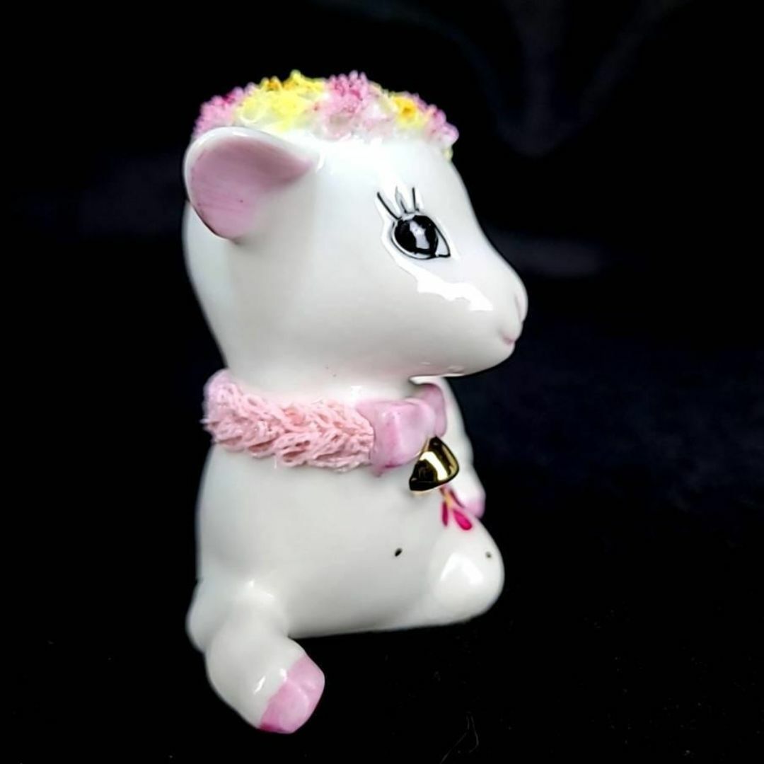 ◇美品◇アイリッシュドレスデン 羊 ひつじ 未年 2015 箱つき ◇美品◇アイリッシュドレスデン 羊 ひつじ 未年 2015 箱つき
