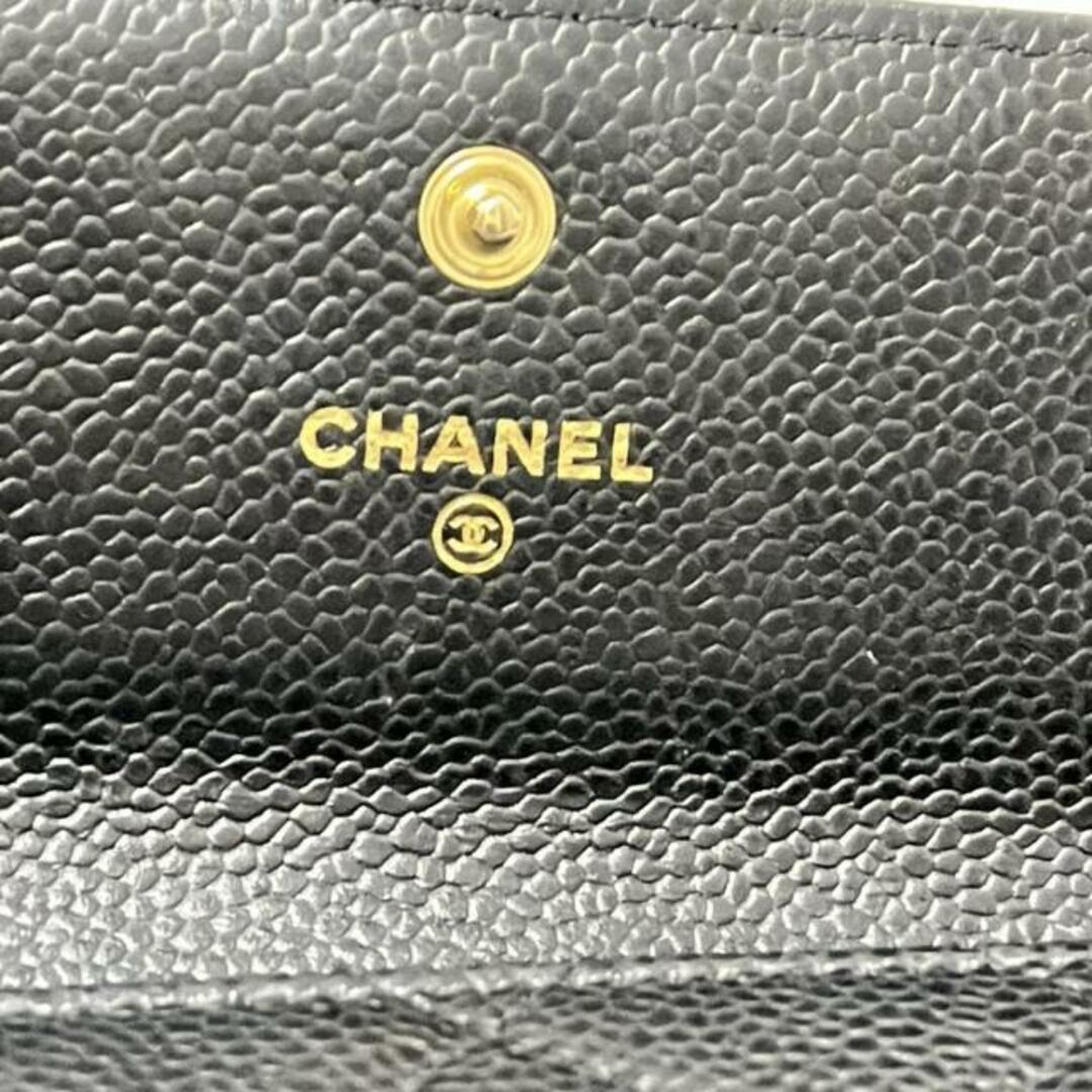 CHANEL - CHANEL(シャネル) 長財布 - 黒 ココマーク/ゴールド CHANEL - CHANEL(シャネル) 長財布 - 黒 ココマーク/ゴールド