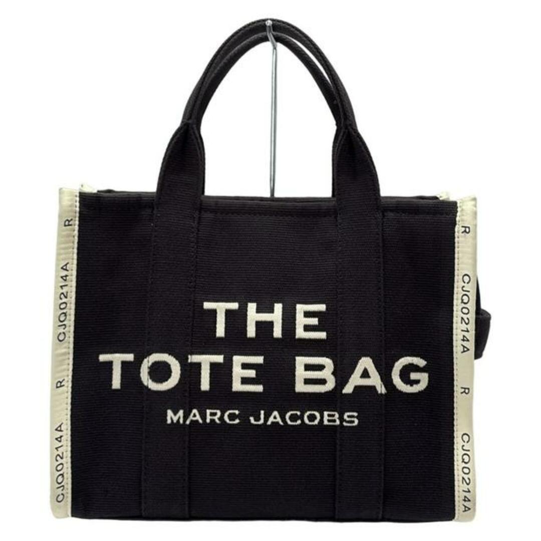 MARC JACOBS - MARC JACOBS(マークジェイコブス) トートバッグ ザ ジャカード トート バッグ ミディアム M0017027 黒×アイボリー
