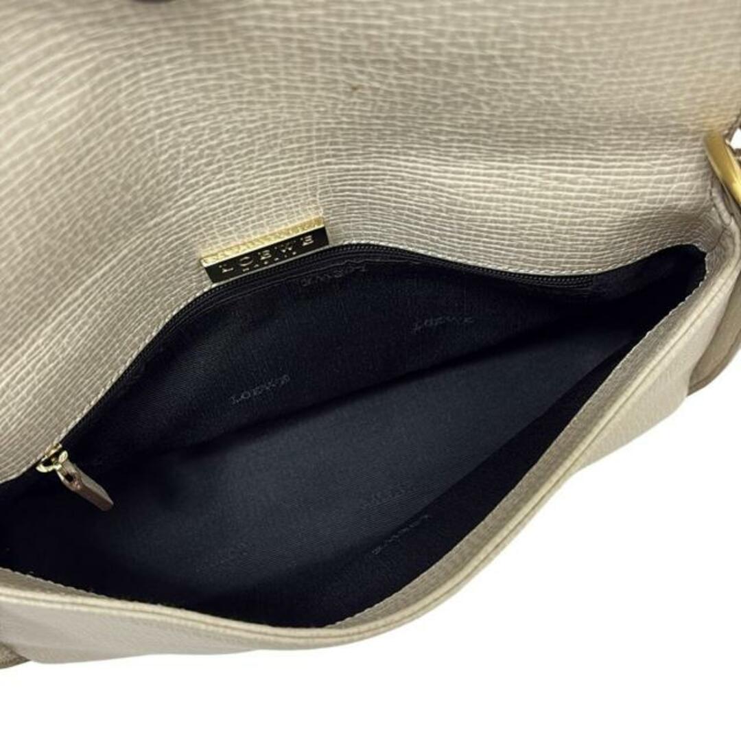 LOEWE - LOEWE(ロエベ) ハンドバッグ - ベージュ レザーの通販 LOEWE - LOEWE(ロエベ) ハンドバッグ - ベージュ レザーの通販