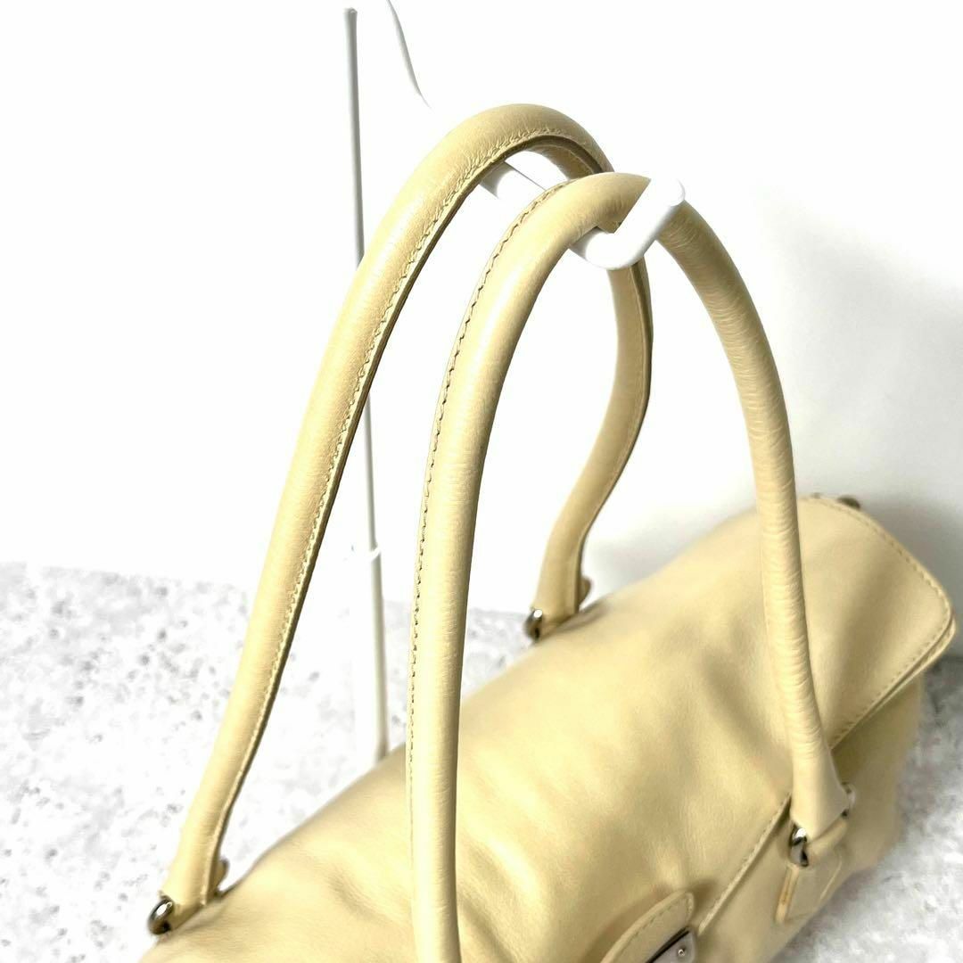 PRADA - 《極美品》PRADA プラダ トートバッグ 三角プレート PRADA - 《極美品》PRADA プラダ トートバッグ 三角プレート