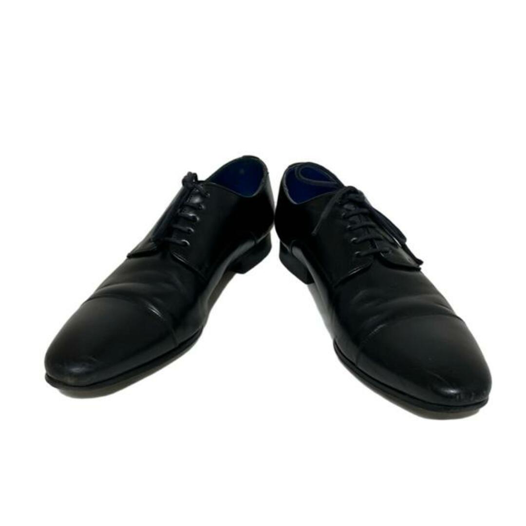 REGAL - REGAL(リーガル) シューズ 25D メンズ - 黒 レザーの REGAL - REGAL(リーガル) シューズ 25D メンズ - 黒 レザーの