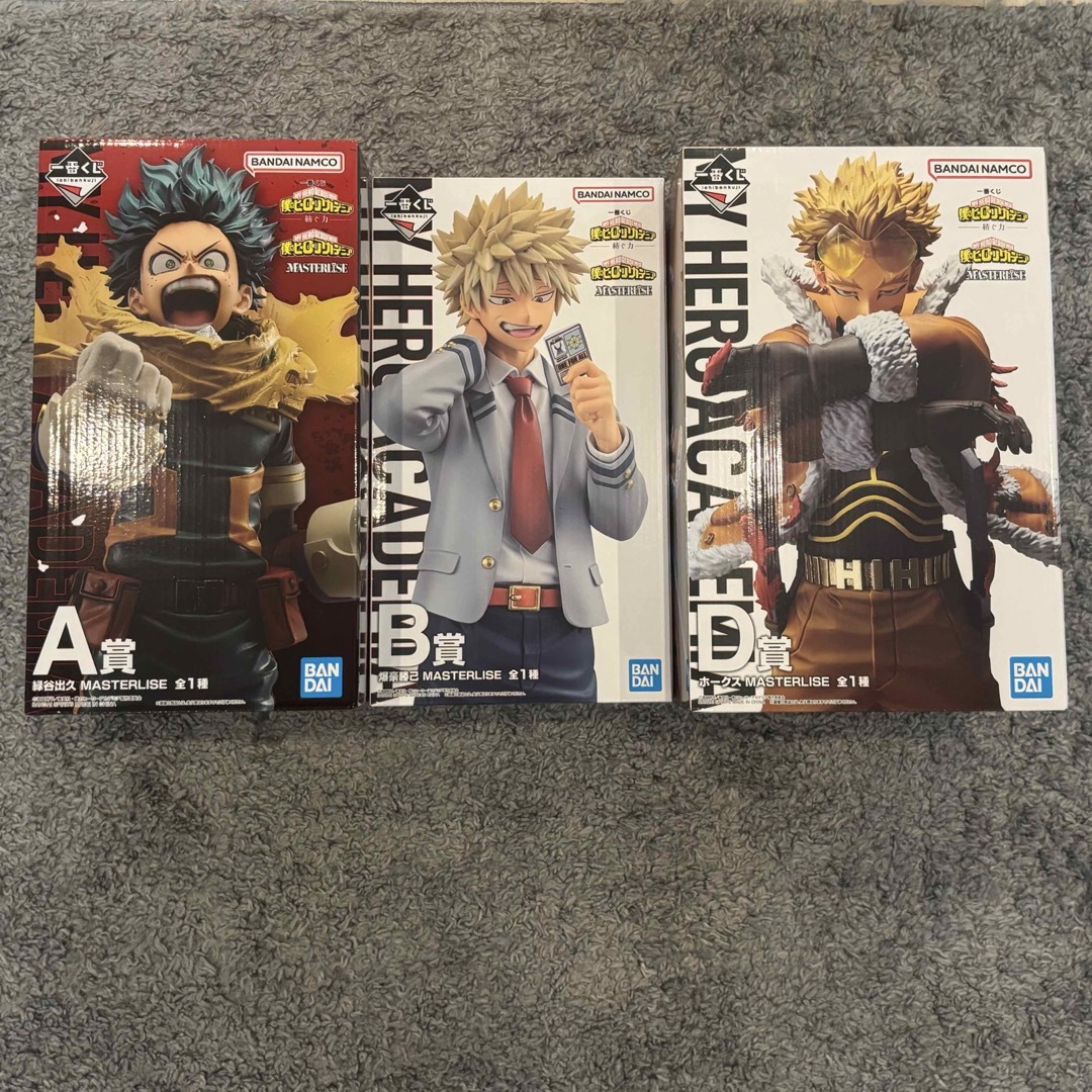 BANDAI(バンダイ)の僕のヒーローアカデミア 一番くじ 紡ぐ力 エンタメ/ホビーのフィギュア(アニメ/ゲーム)の商品写真