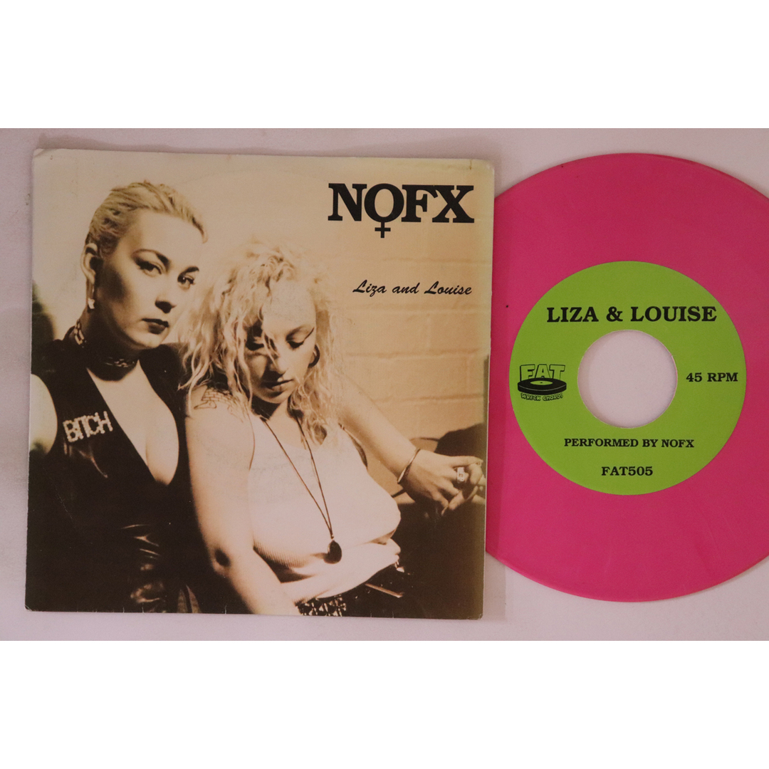 米7” NOFX Liza And Louise FAT505 Fat Wreck Chords /00080 エンタメ/ホビーのエンタメ その他(その他)の商品写真