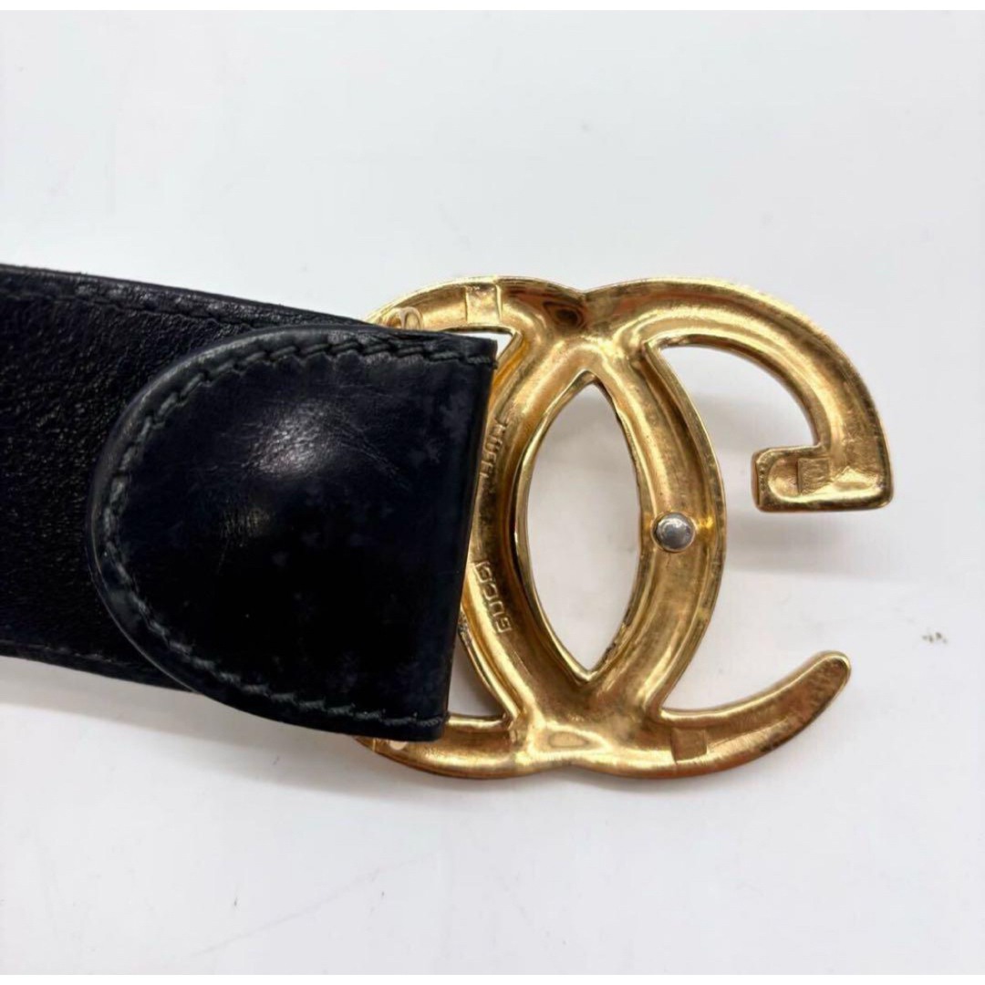 GUCCI - GUCCIグッチベルトインターロッキングデカロゴ ゴールド GUCCI - GUCCIグッチベルトインターロッキングデカロゴ ゴールド