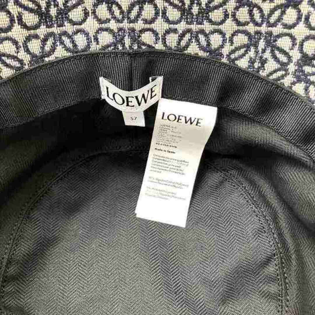 LOEWE - ロエベ アナグラム ジャガードバケットハット カーフ LOEWE - ロエベ アナグラム ジャガードバケットハット カーフ