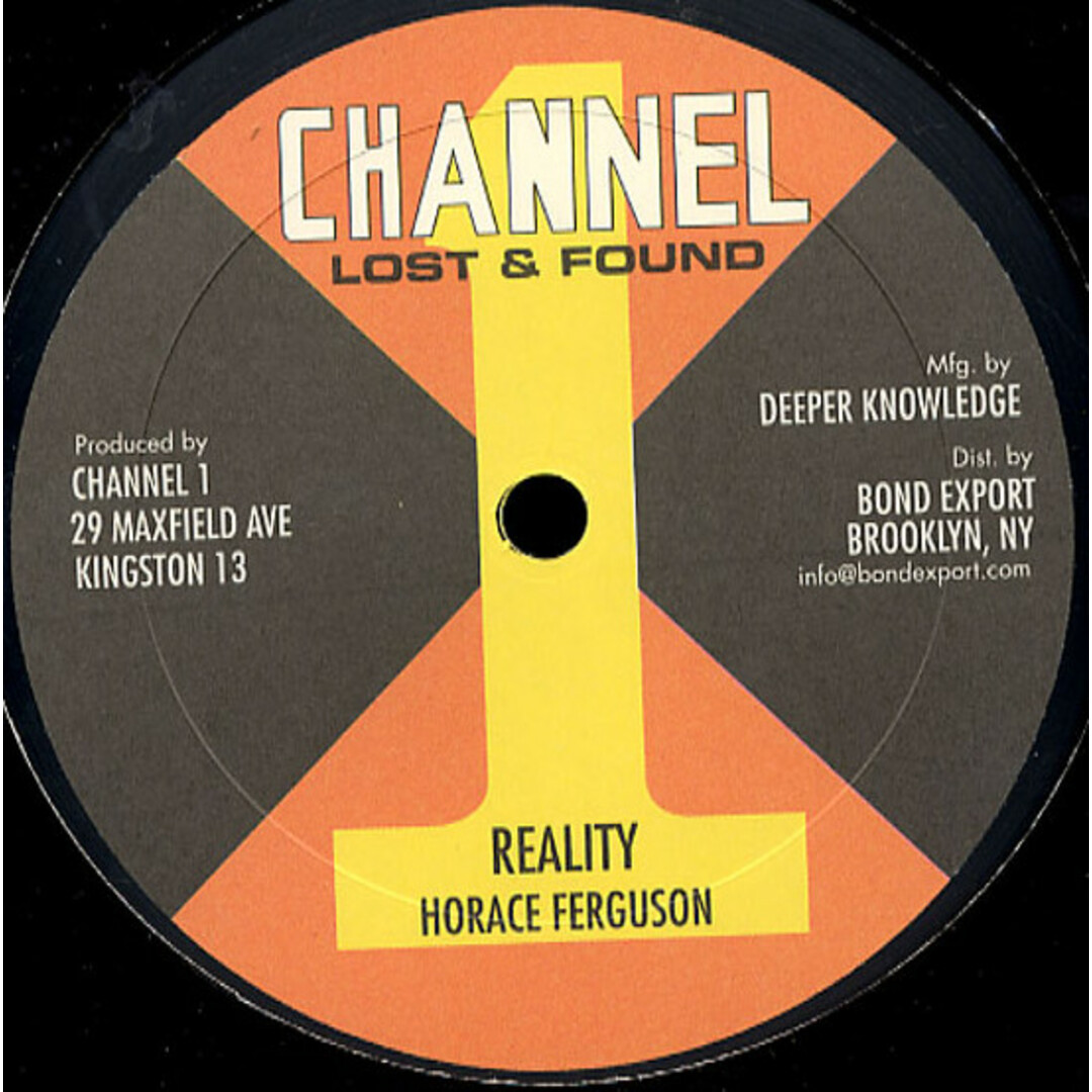 米10” Horace Ferguson Reality / Youthman DKR115 CHANNEL ONE /00200 エンタメ/ホビーのエンタメ その他(その他)の商品写真