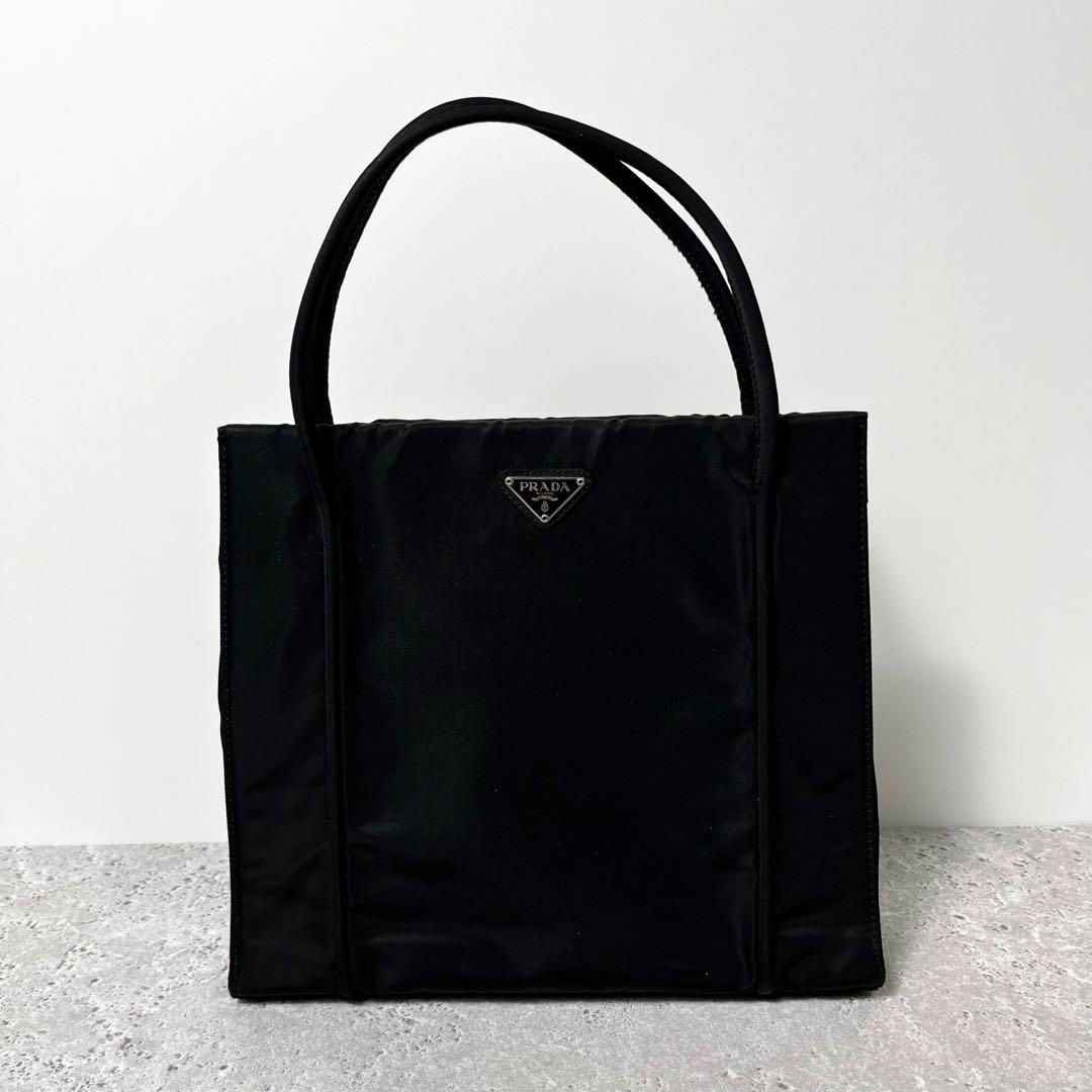 PRADA - 《極美品》PRADA プラダ ハンドバッグ 三角プレート PRADA - 《極美品》PRADA プラダ ハンドバッグ 三角プレート