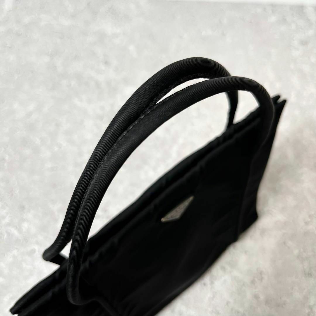 PRADA - 《極美品》PRADA プラダ ハンドバッグ 三角プレート PRADA - 《極美品》PRADA プラダ ハンドバッグ 三角プレート
