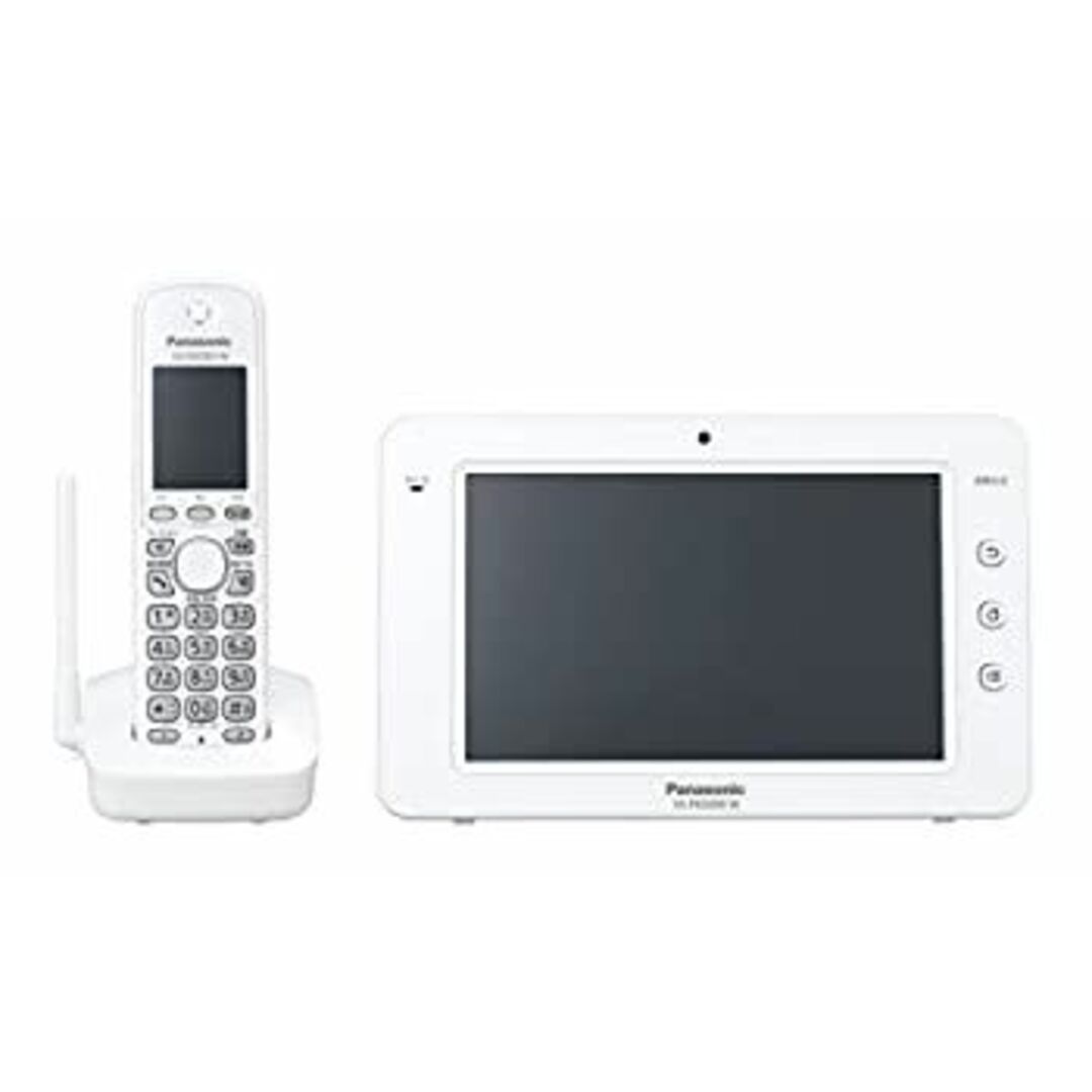 パナソニック ハンズフリーホン カラーモニター子機1台付き 1.9GHz DECT準拠方式 VS-HSP200S-W インテリア/住まい/日用品の文房具(その他)の商品写真