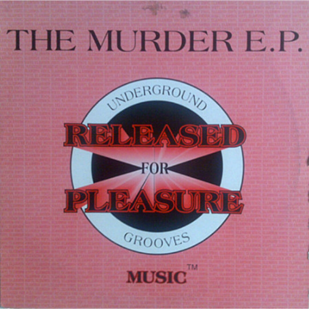 英12” Mike Delgado The Murder E.P. RFP7 Released For Pleasur /00250 エンタメ/ホビーのエンタメ その他(その他)の商品写真