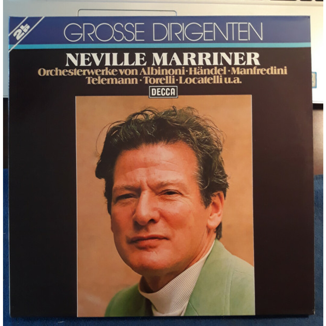 独2LP Sir Neville Marriner Orchesterwerke Von Albinoni Handel Manfredini Telem 648100DT Grosse Dirigenten /00660 エンタメ/ホビーのエンタメ その他(その他)の商品写真