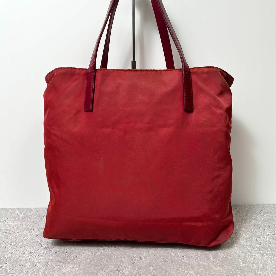 PRADA - 《美品》PRADA プラダ トートバッグ 三角プレート PRADA - 《美品》PRADA プラダ トートバッグ 三角プレート