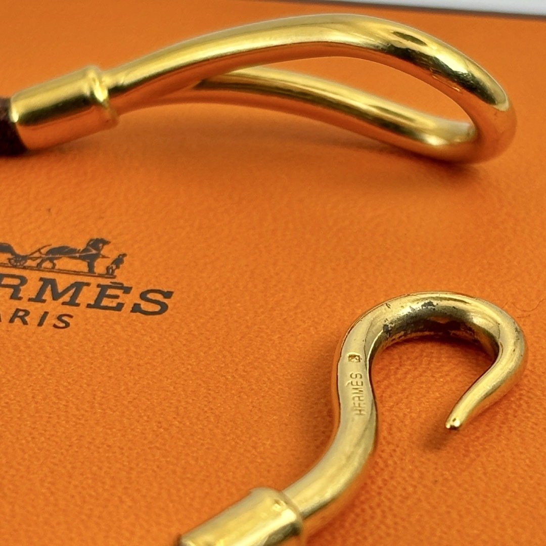 HERMES - 【極美品】エルメス ジャンボ ブレスレット ゴールド HERMES - 【極美品】エルメス ジャンボ ブレスレット ゴールド