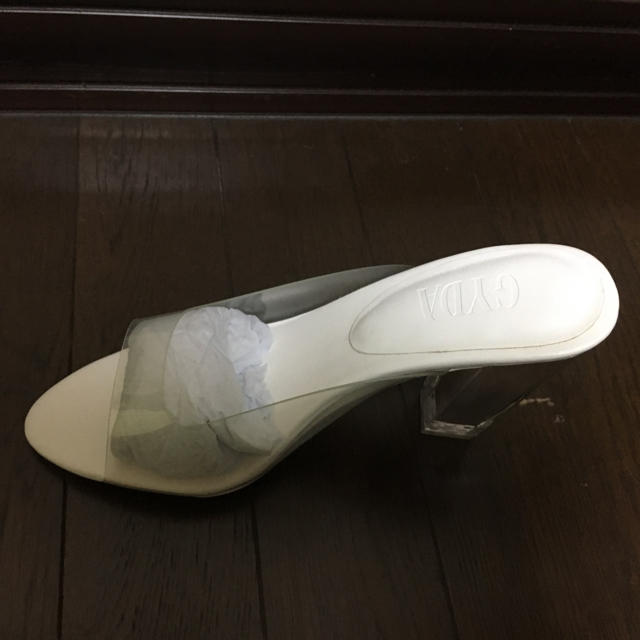 GYDA(ジェイダ)のGYDA:新品未使用クリアヒールサンダル レディースの靴/シューズ(サンダル)の商品写真