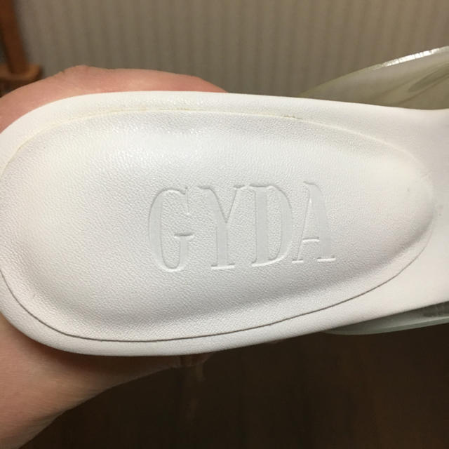 GYDA(ジェイダ)のGYDA:新品未使用クリアヒールサンダル レディースの靴/シューズ(サンダル)の商品写真