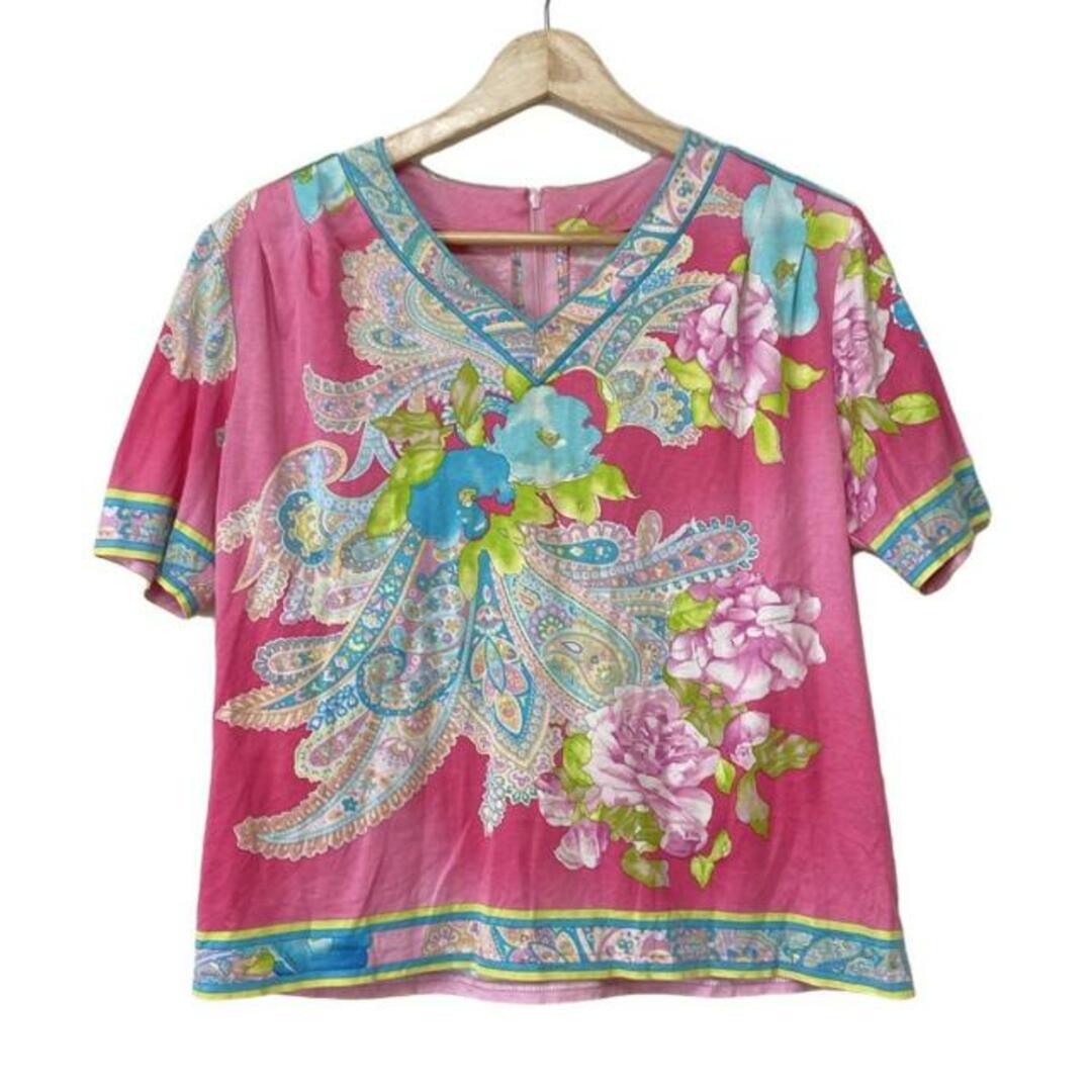 LEONARD - LEONARD(レオナール) 半袖Tシャツ サイズm - ピンク LEONARD - LEONARD(レオナール) 半袖Tシャツ サイズm - ピンク