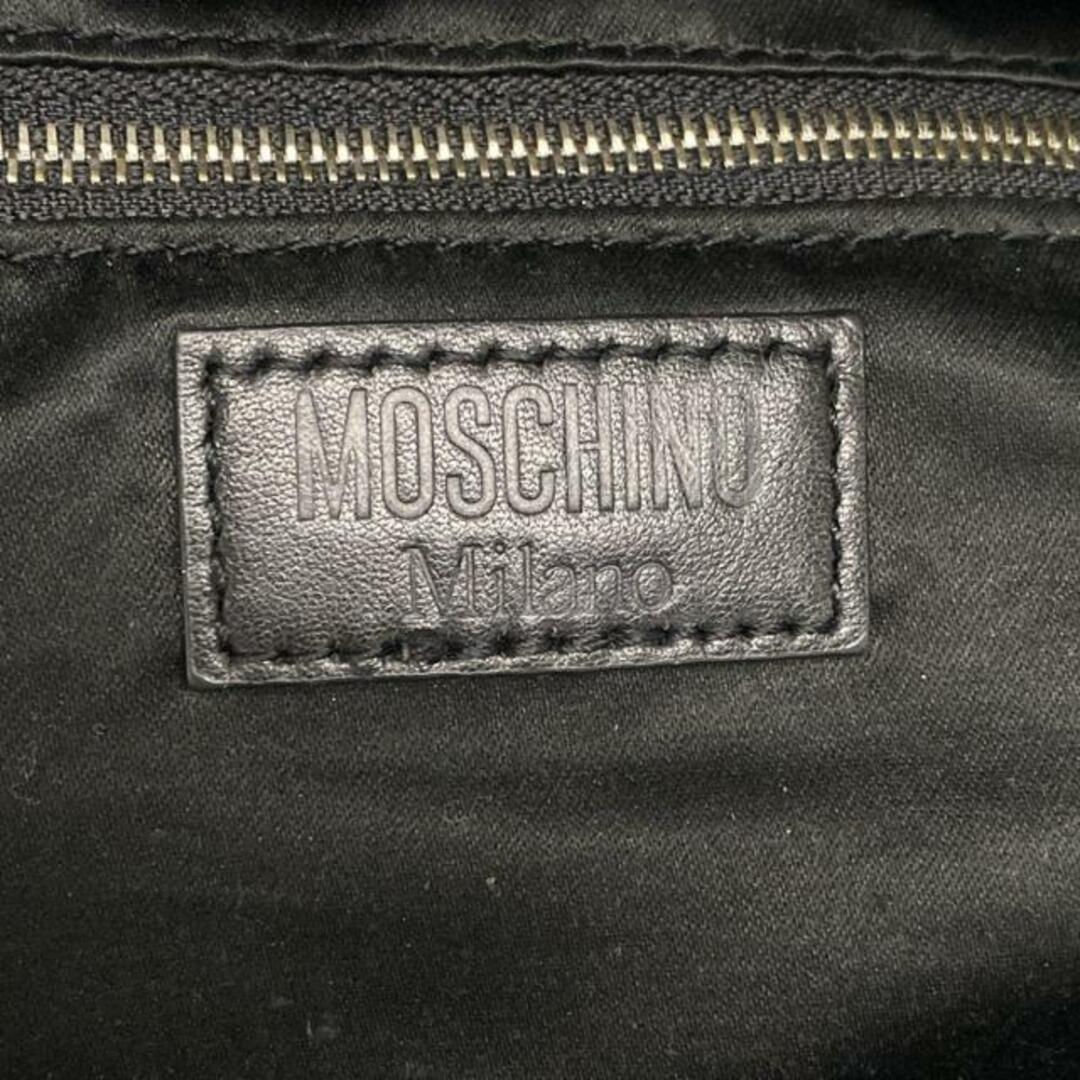 MOSCHINO - MOSCHINO(モスキーノ) リュックサック - 黒 MOSCHINO - MOSCHINO(モスキーノ) リュックサック - 黒
