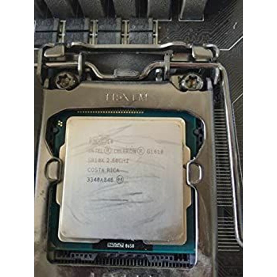 インテル Celeron G1610 (Ivy Bridge 2.60GHz) LGA1155 BX80637G1610 スマホ/家電/カメラのPC/タブレット(PCパーツ)の商品写真
