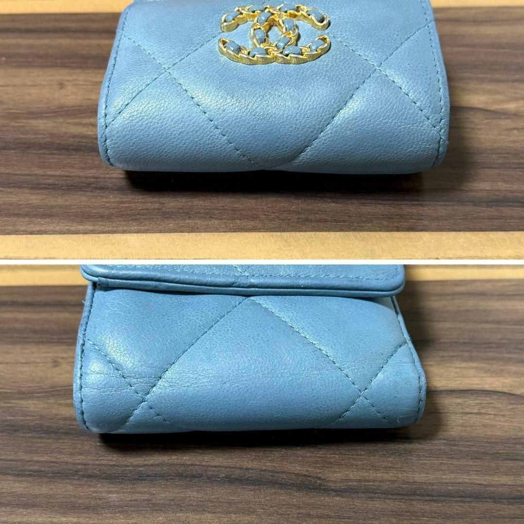 CHANEL - ⭐️美品⭐️シャネル CHANEL 19 財布 三つ折り CHANEL - ⭐️美品⭐️シャネル CHANEL 19 財布 三つ折り