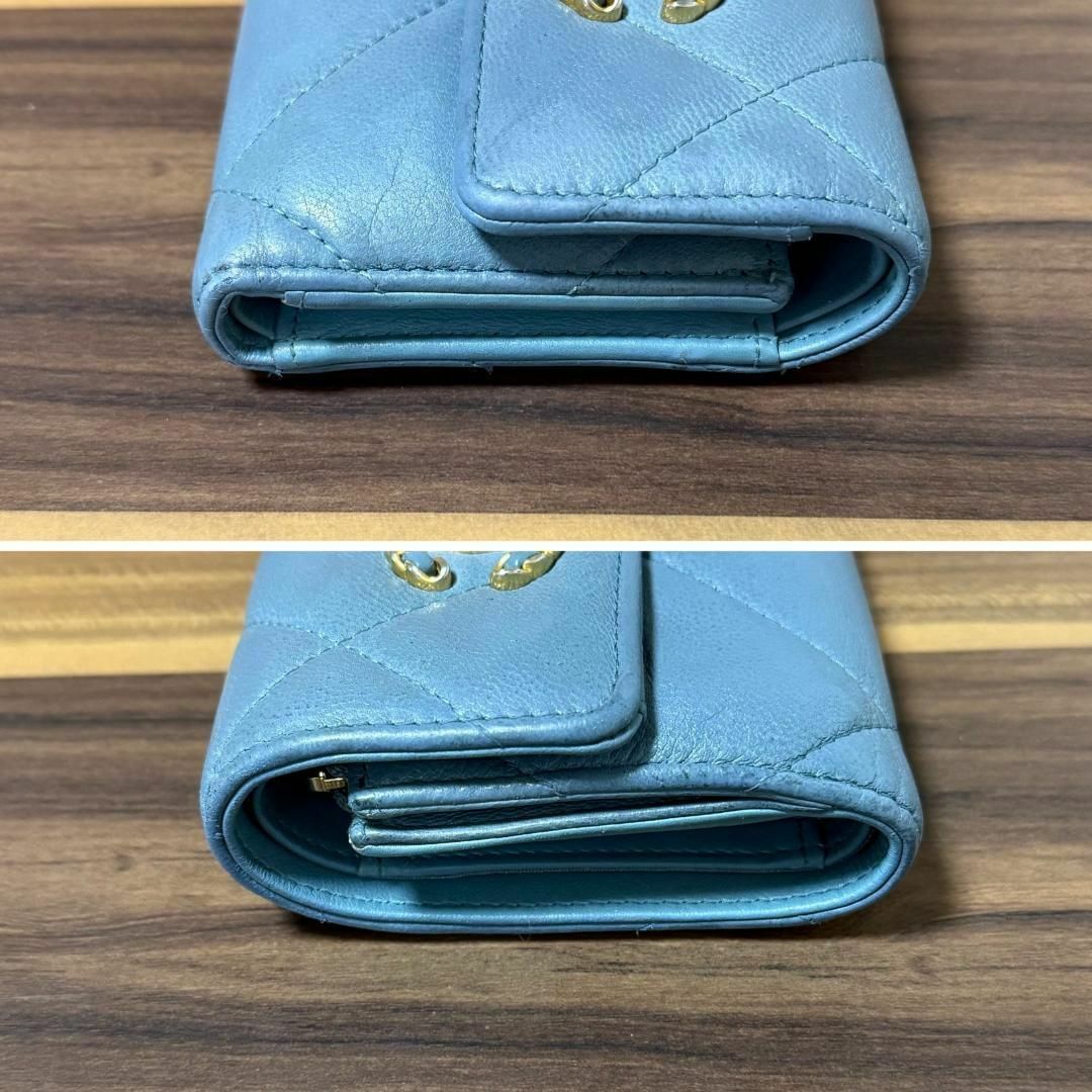 CHANEL - ⭐️美品⭐️シャネル CHANEL 19 財布 三つ折り CHANEL - ⭐️美品⭐️シャネル CHANEL 19 財布 三つ折り