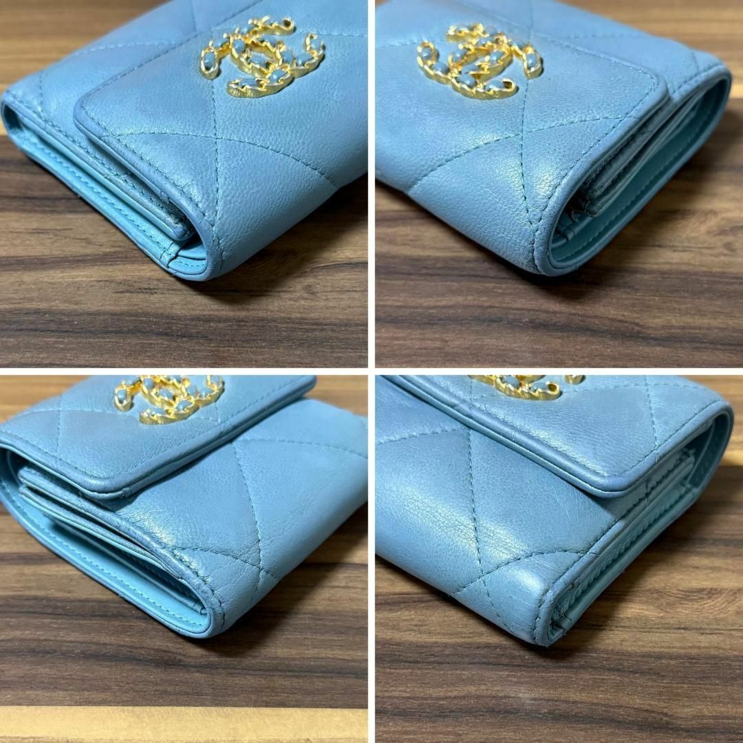 CHANEL - ⭐️美品⭐️シャネル CHANEL 19 財布 三つ折り CHANEL - ⭐️美品⭐️シャネル CHANEL 19 財布 三つ折り