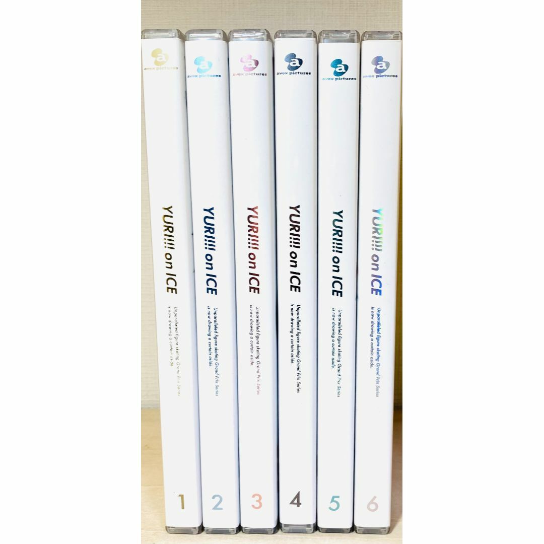 【正規品】Blu-ray ユーリ!!! on ICE 全6巻セット