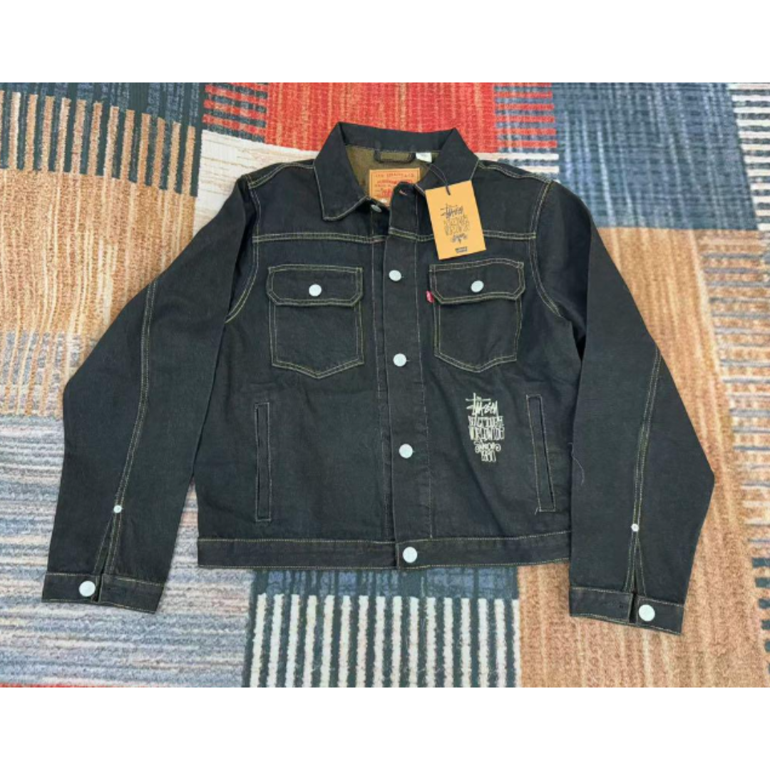 ジャケット・アウター STUSSY levi's cotton trucker jacket org.jpg