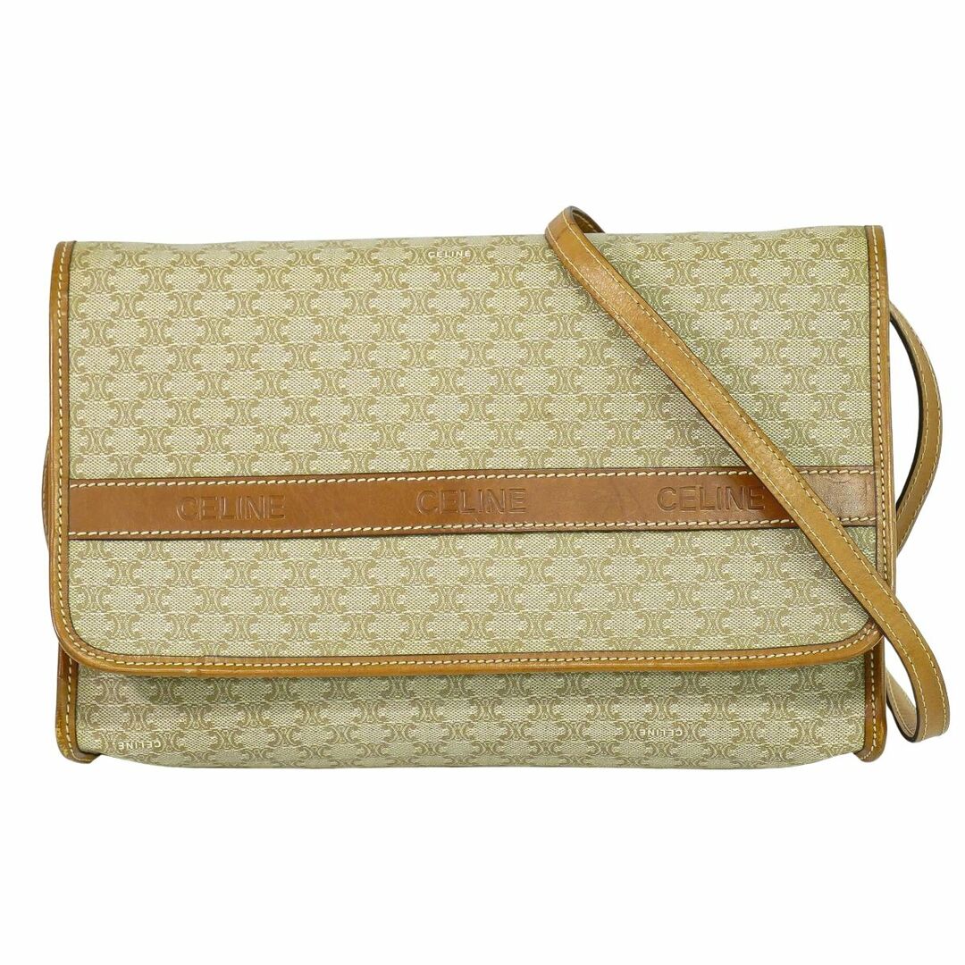 CELINE - 本物 セリーヌ CELINE マカダム 2WAY ショルダーバッグ CELINE - 本物 セリーヌ CELINE マカダム 2WAY ショルダーバッグ