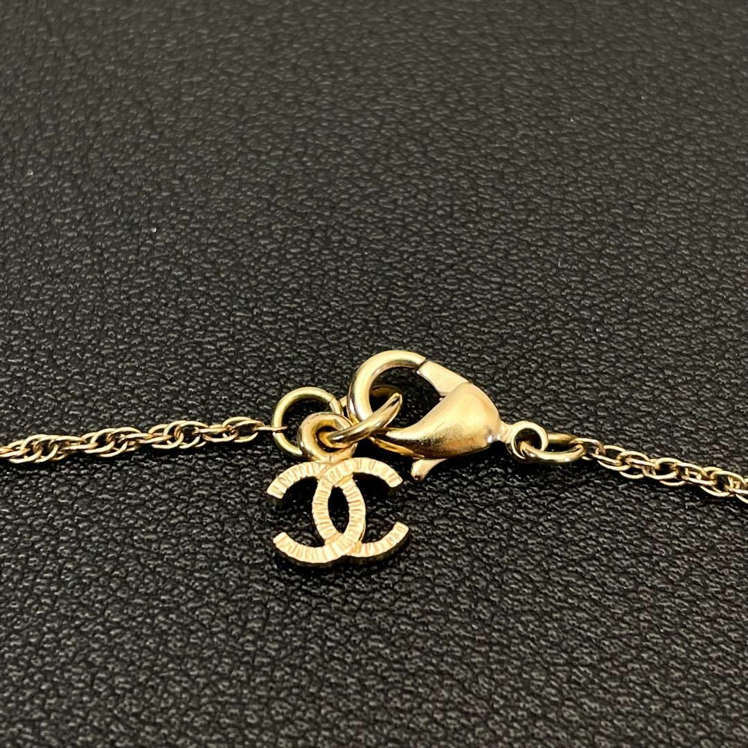 CHANEL - 美品 シャネル ココマーク ラインストーン ロング CHANEL - 美品 シャネル ココマーク ラインストーン ロング