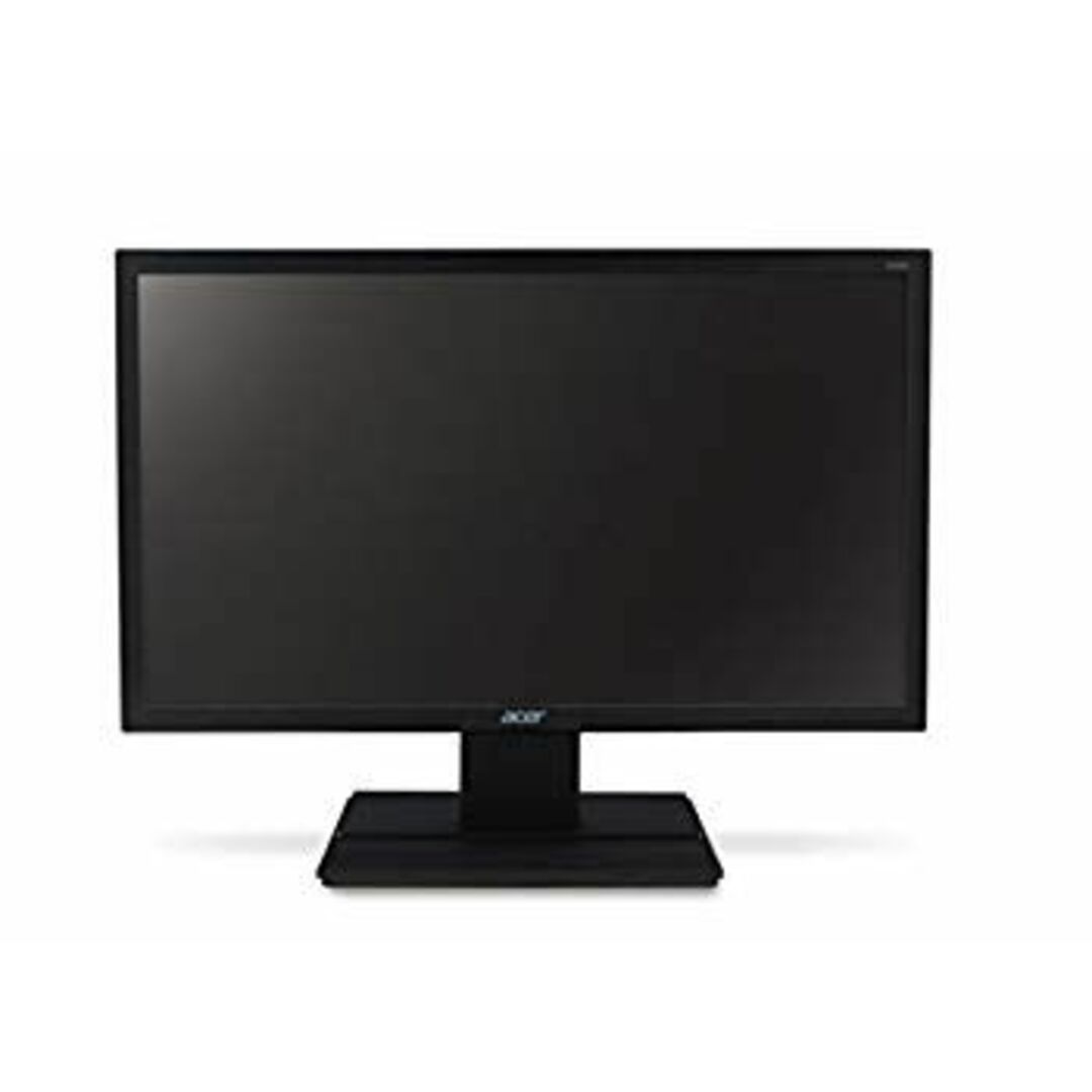 Acer V246HLBD - LED monitor - 24" - 1920 x 1080 Full HD - 250 cd/m2 - 5 ms - DVI VGA - black - DVI VGA (HD-15) khxv5rg スマホ/家電/カメラのPC/タブレット(ディスプレイ)の商品写真