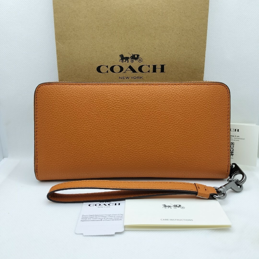 COACH OUTLET - 新品COACH 長財布 ホース&キャリッジ 男女兼用 COACH OUTLET - 新品COACH 長財布 ホース&キャリッジ 男女兼用