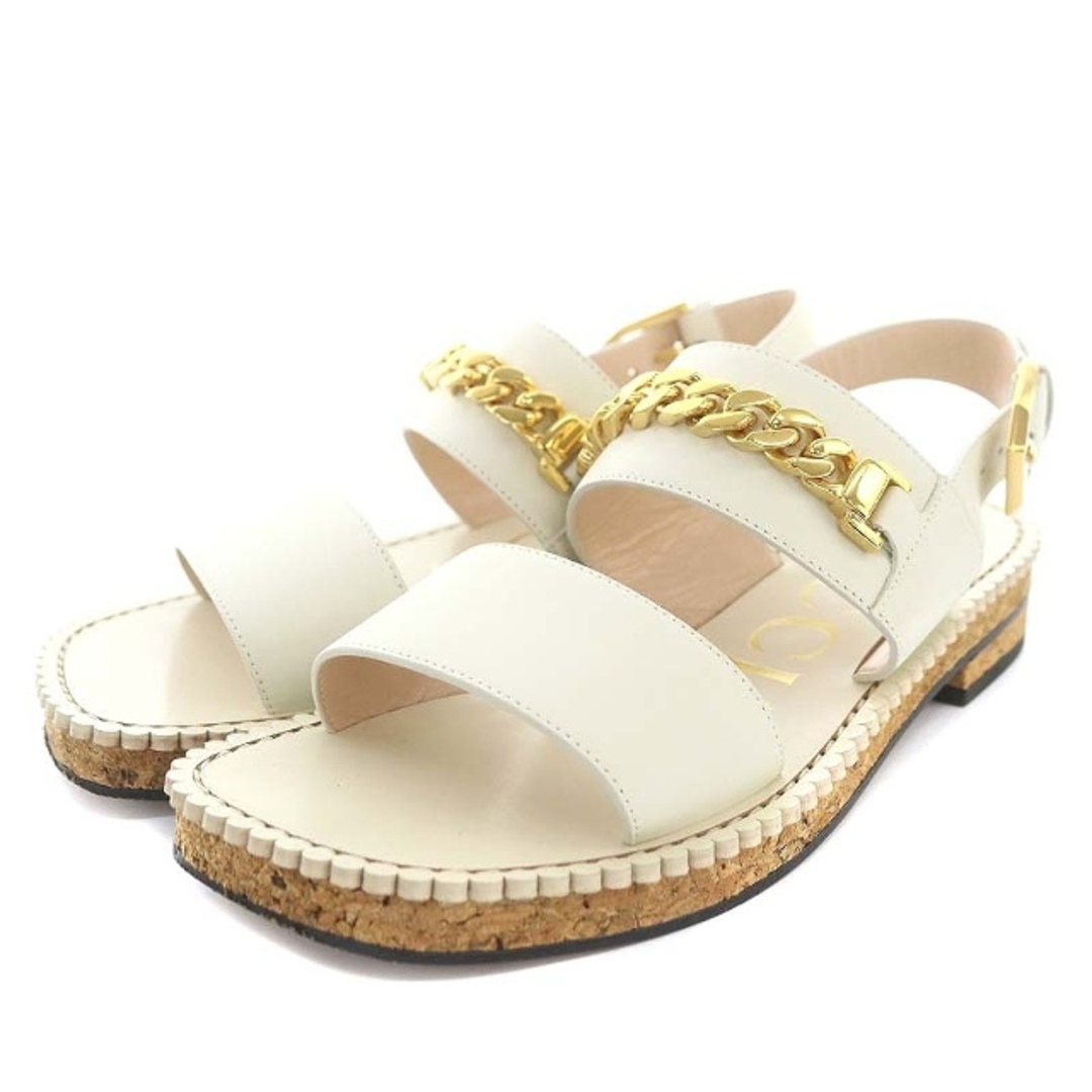 GUCCI - グッチ GUCCI 655557 チェーン装飾 ストラップサンダル GUCCI - グッチ GUCCI 655557 チェーン装飾 ストラップサンダル