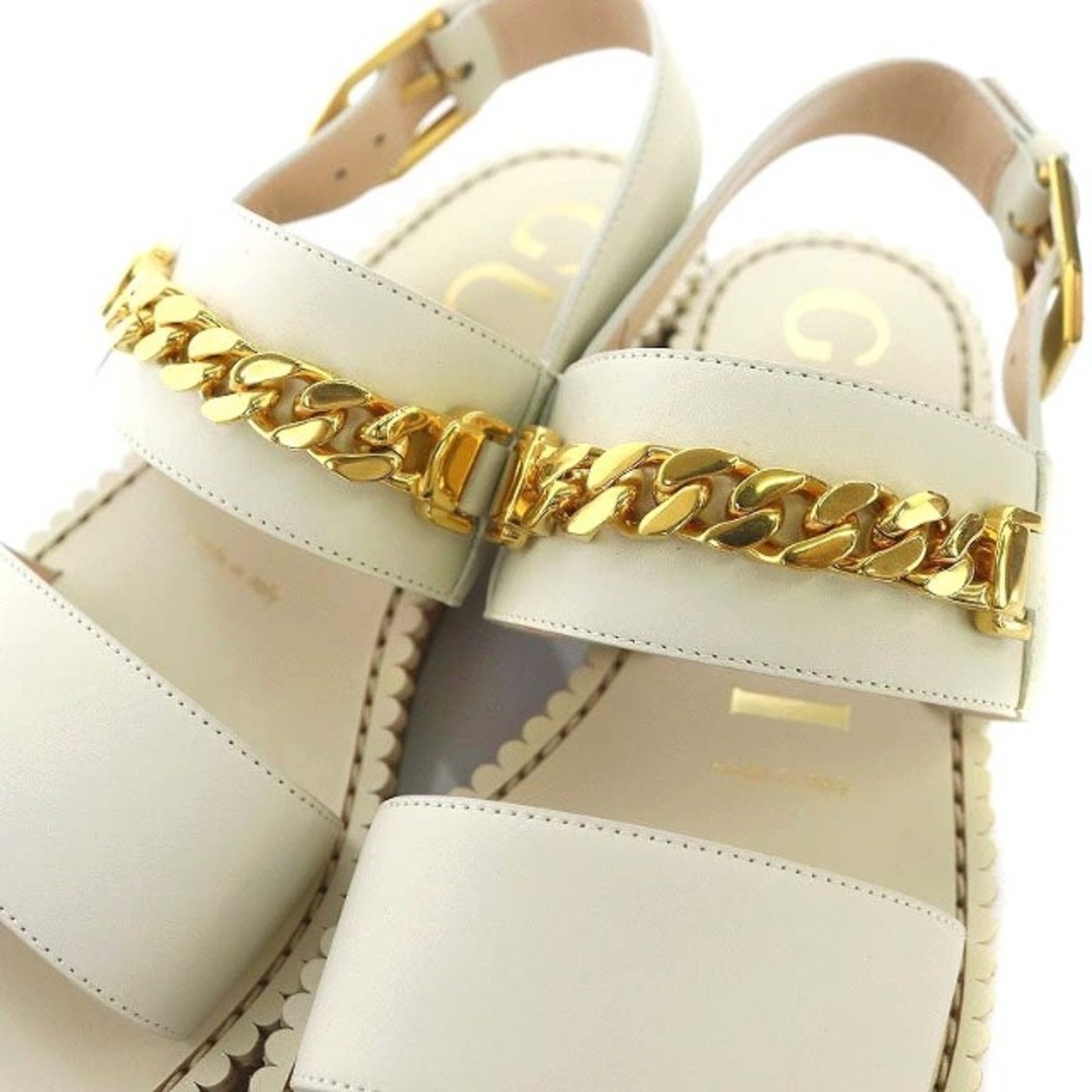 GUCCI - グッチ GUCCI 655557 チェーン装飾 ストラップサンダル GUCCI - グッチ GUCCI 655557 チェーン装飾 ストラップサンダル