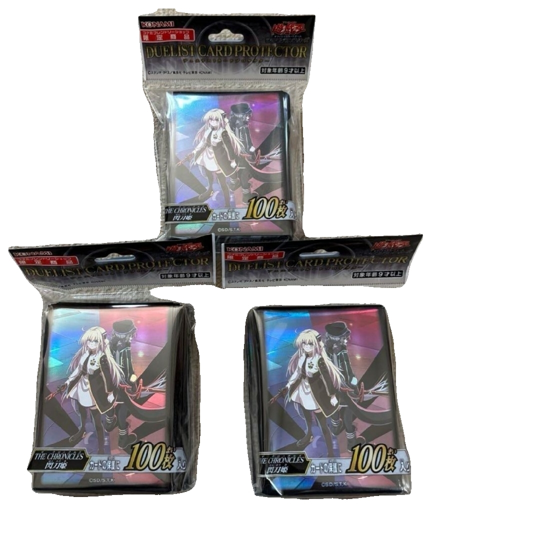 遊戯王 - 遊戯王 閃刀姫 THE CHRONICLES カードスリーブ 100枚 3 遊戯王 - 遊戯王 閃刀姫 THE CHRONICLES カードスリーブ 100枚 3