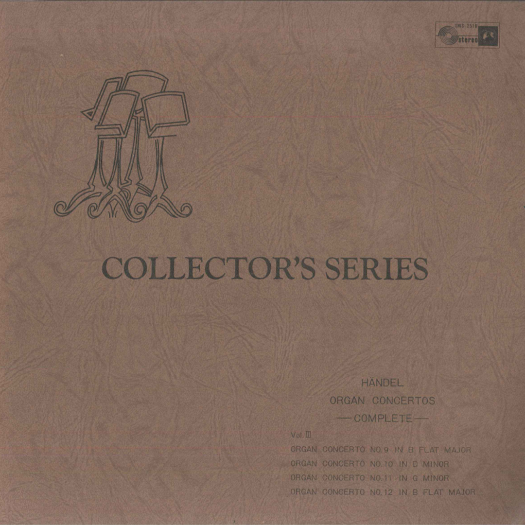 LP Lionel Rogg, Collegium Academicum, Robert Dunand Collectors Series Handel Organ Concertos Vol.III SMS2516 CONCERT HALL /00400 エンタメ/ホビーのエンタメ その他(その他)の商品写真