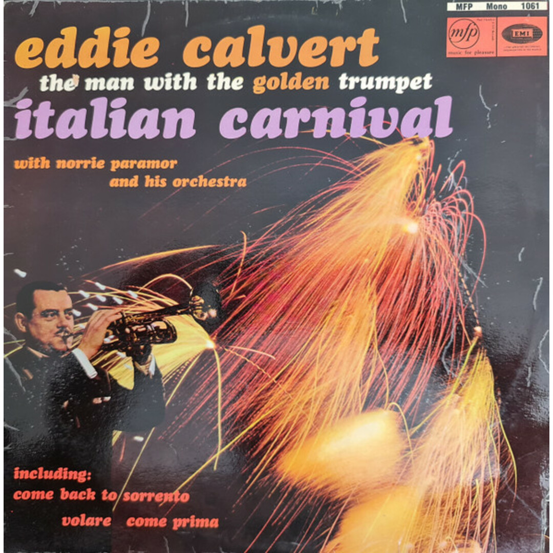 英LP Eddie Calvert The Man With The Golden Trumpet - Italian Carnival MFP1061 Music For Pleasure /00260 エンタメ/ホビーのエンタメ その他(その他)の商品写真