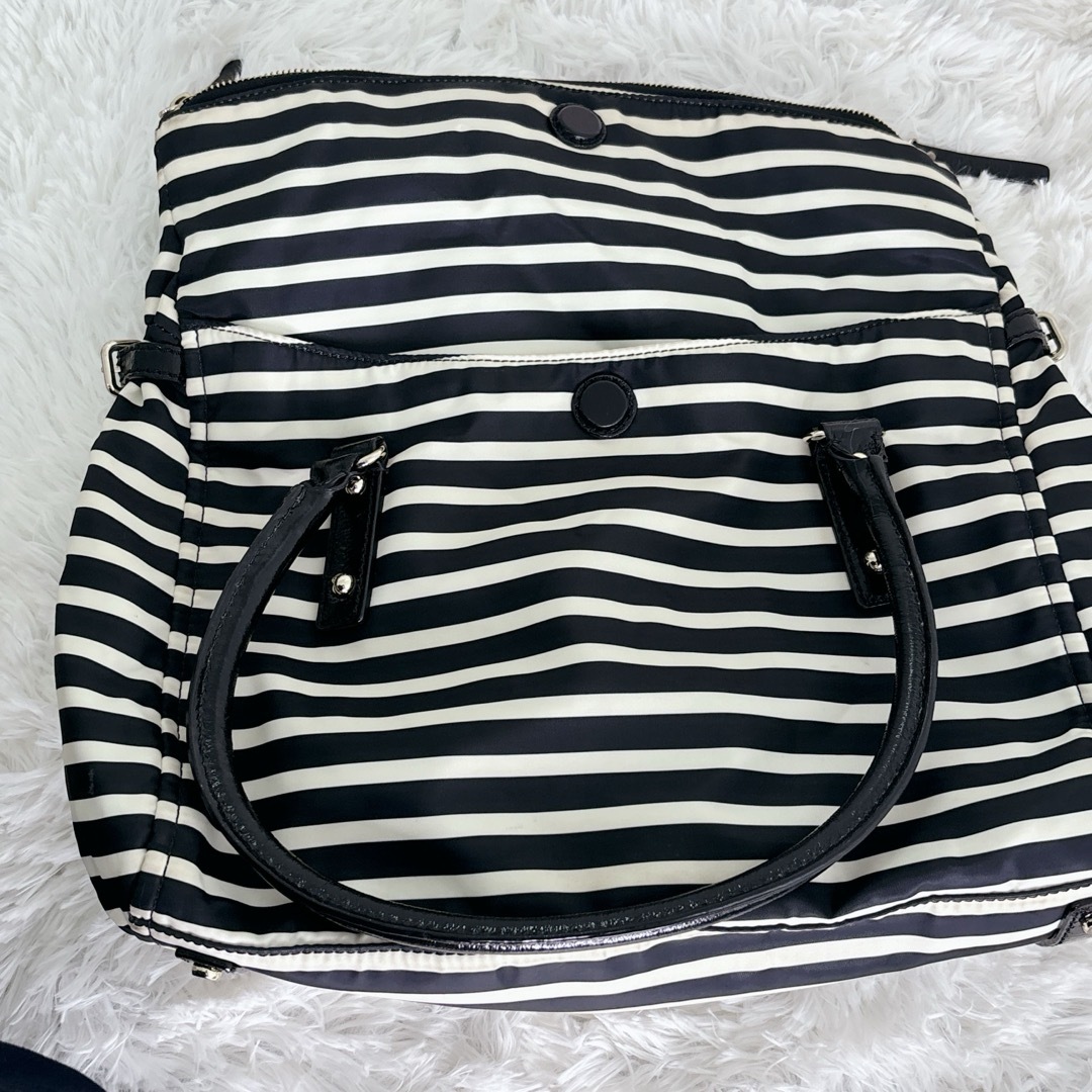 kate spade NEW YORK - kate spade ストライプ トートバッグ kate spade NEW YORK - kate spade ストライプ トートバッグ