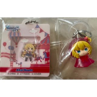 ホロライブ(hololive)のホロライブ　赤井はあとアクリルウィンドウ&めじるしアクセサリーセット(キャラクターグッズ)