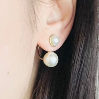 CHANEL - CHANEL ココマーク スイング ピアス ブラック BTS CHANEL - CHANEL ココマーク スイング ピアス ブラック BTS