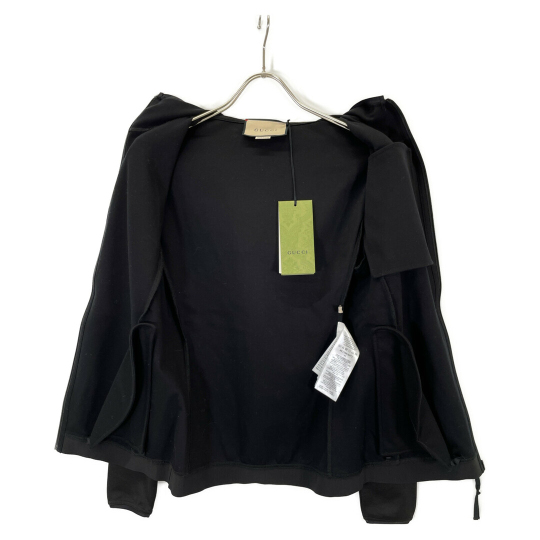 GUCCI - グッチ 693081 ブラック ロゴプリント ストレッチジャージー テクニカル GUCCI - グッチ 693081 ブラック ロゴプリント ストレッチジャージー テクニカル