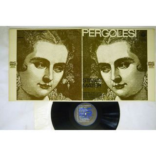 LP チェコ・フィルハーモニー合唱団, プラハ室内管弦楽団, マッシモ・ブルーニ ペルゴレージ: スターバト・マーテル NCC8009 SUPRAPHON /00400