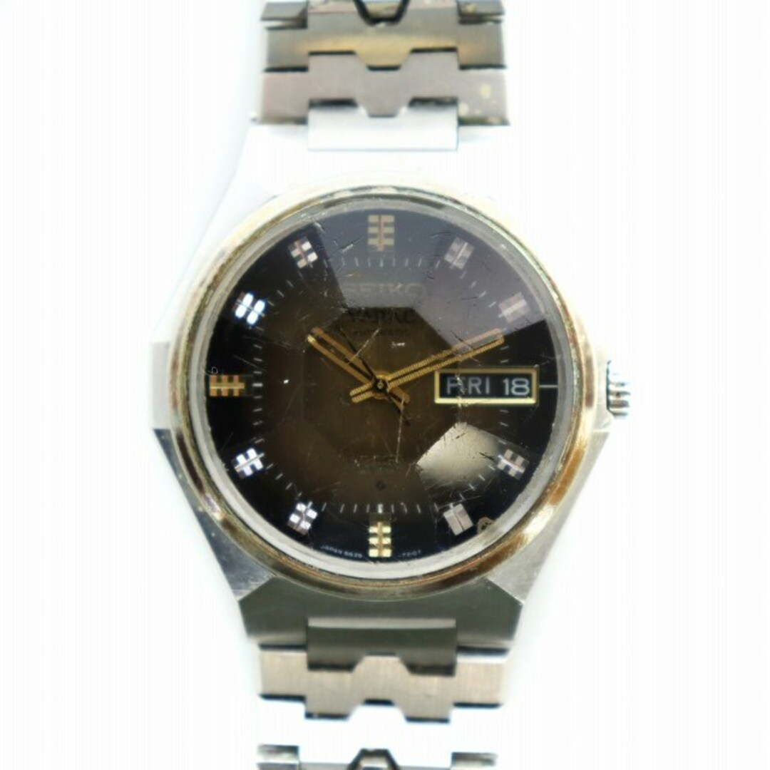SEIKO - キングセイコー バナック 自動巻き デイデイト カット SEIKO - キングセイコー バナック 自動巻き デイデイト カット
