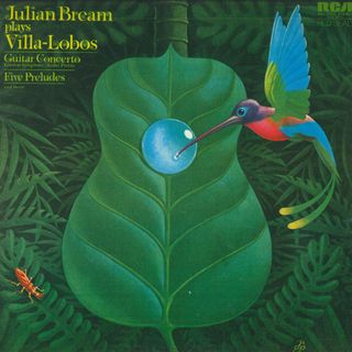 LP Julian Bream, Andre Previn, London Symphony Orchestra ヴィラ ロボス : コパカバーナ協奏曲 他 RVC2065 RCA /00260(その他)