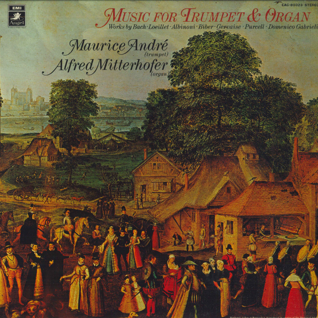 LP Maurice Andre, Alfred Mitterhofer Music For Trumpet & Organ EAC80323 EMI ANGEL /00260 エンタメ/ホビーのエンタメ その他(その他)の商品写真