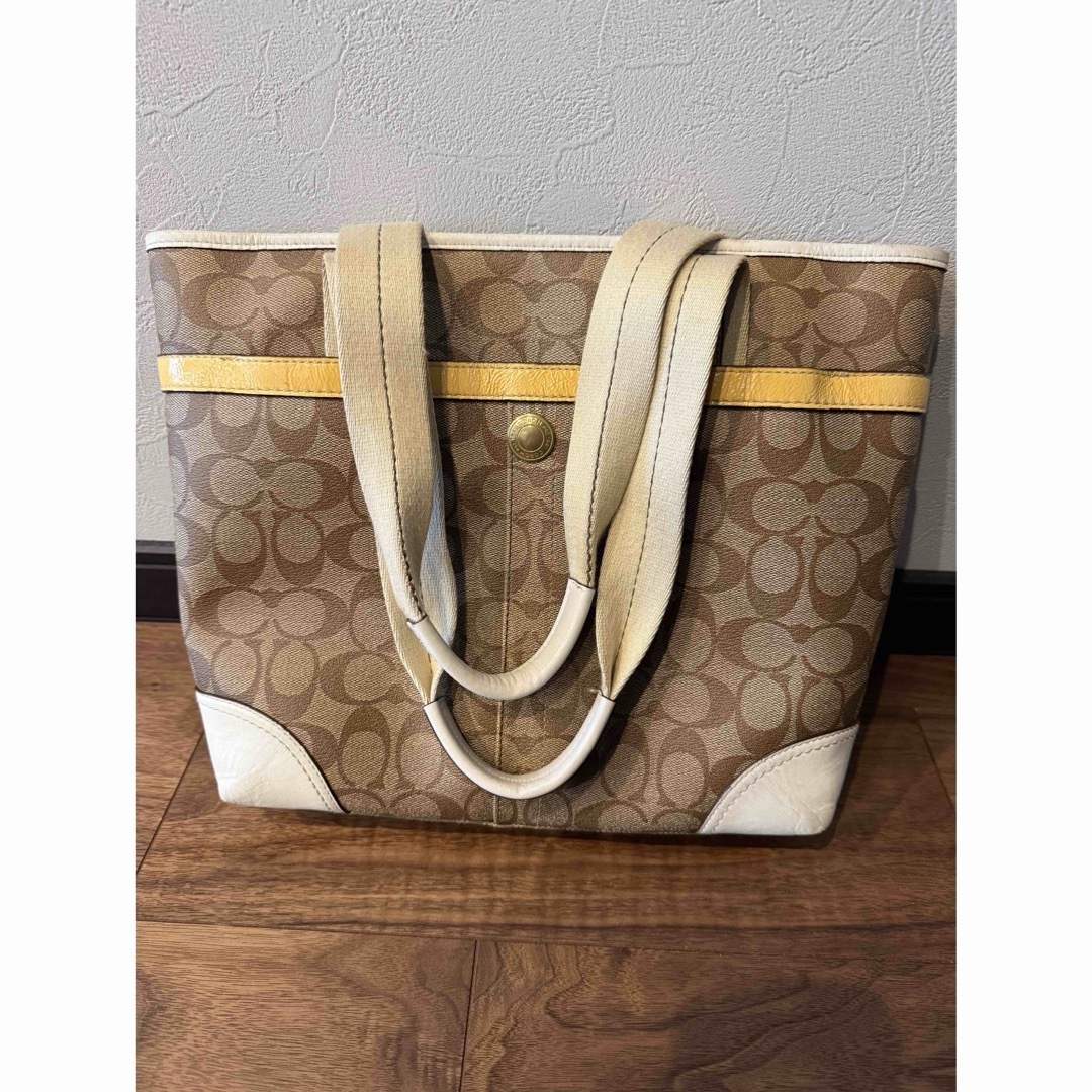 COACH - coach コーチ バッグ トートバッグ ロゴデザインの通販 COACH - coach コーチ バッグ トートバッグ ロゴデザインの通販