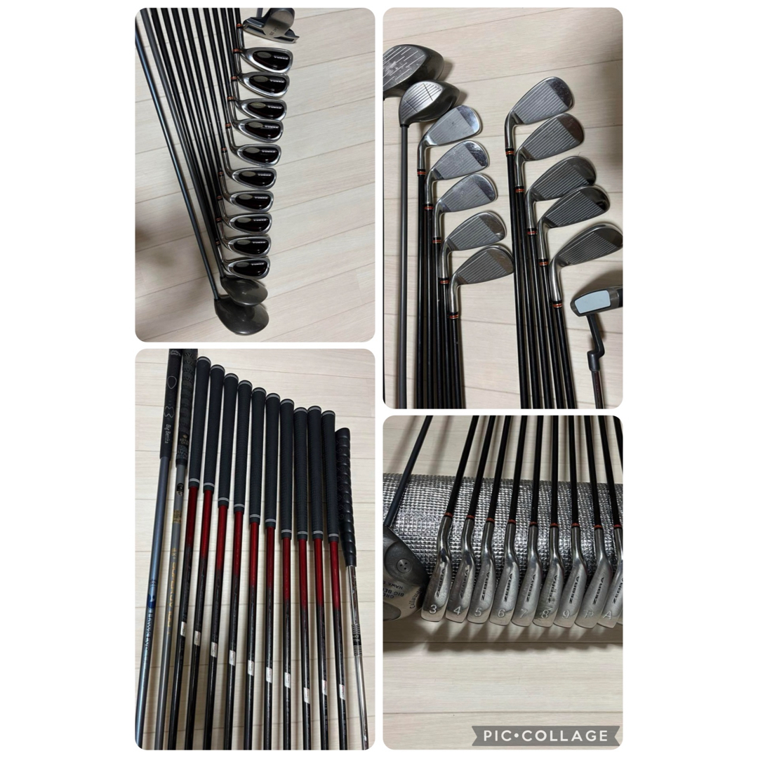 Callaway Golf - ゴルフセット13本 丈夫そうな鞄1個 ヘッド袋3個 Callaway Golf - ゴルフセット13本 丈夫そうな鞄1個 ヘッド袋3個