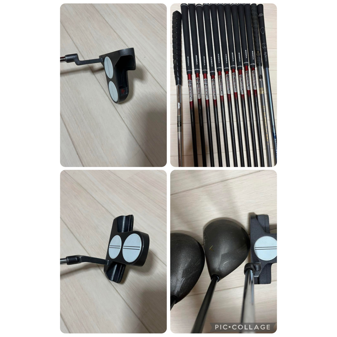 Callaway Golf - ゴルフセット13本 丈夫そうな鞄1個 ヘッド袋3個 Callaway Golf - ゴルフセット13本 丈夫そうな鞄1個 ヘッド袋3個
